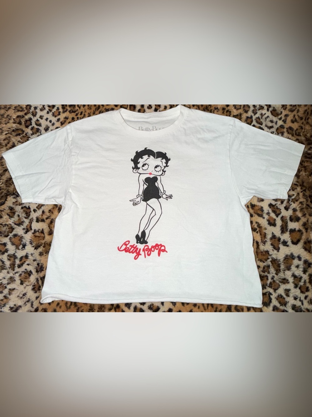 Betty Boop Crop Top